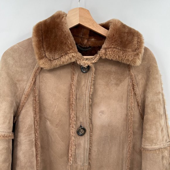 Vintage Morlands Lambskin Coat S - Picture 2 of 8